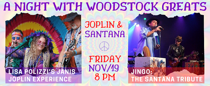 A Night With Woodstock Greats Joplin and Santana